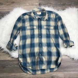 Koto checkers blouse size S